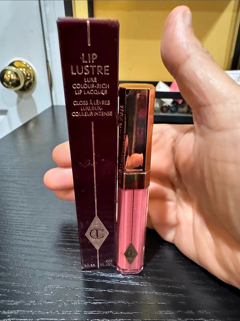 Charlotte Tilbury Lip Lustre Luxe Colour-Rich Lip Lacquer shade High Society
